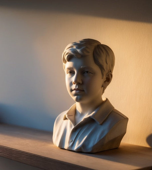 New Arrival: Turn Yourself Into a Sculpture with Our Custom 3D Face Model!
