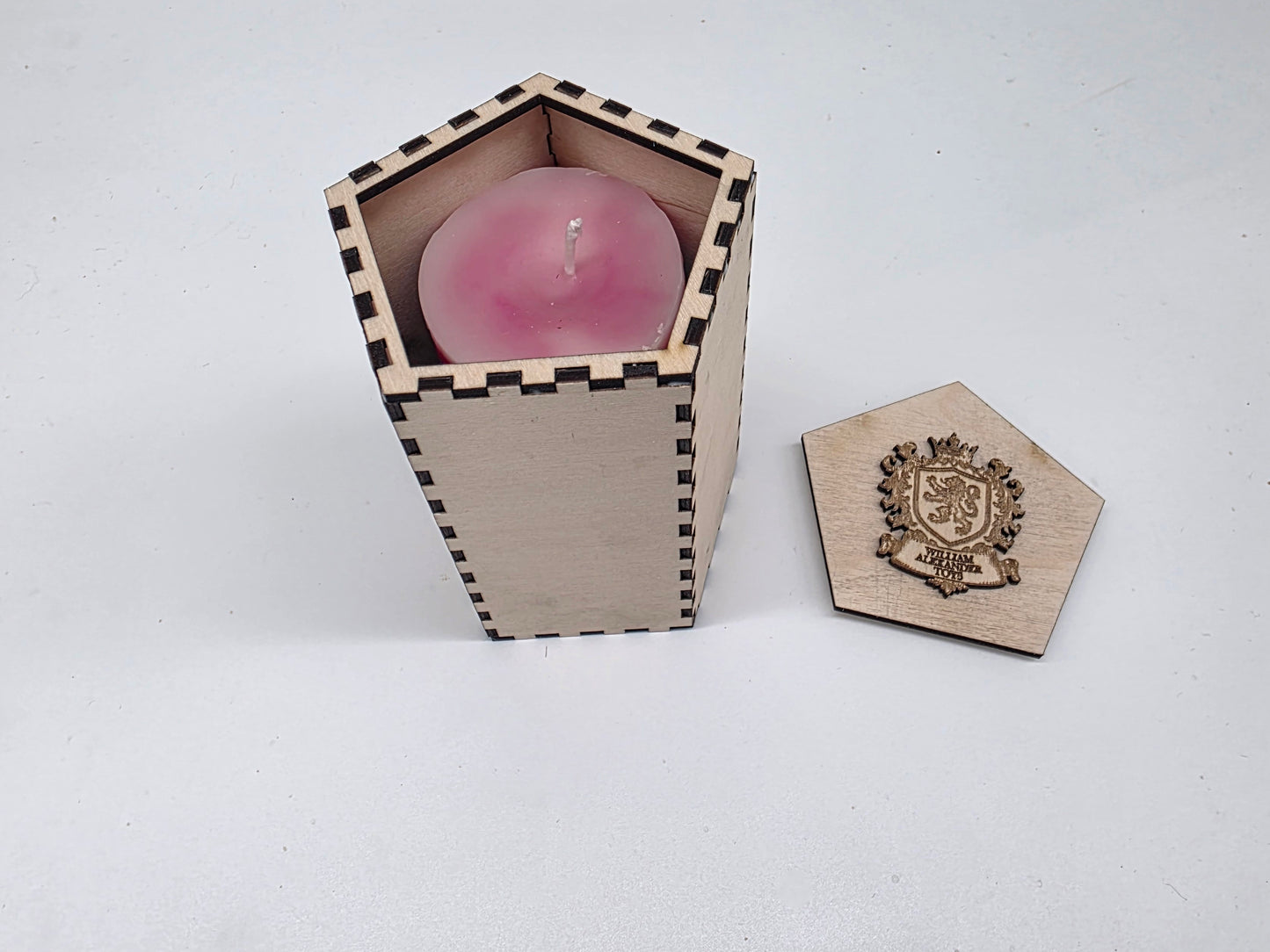 Scented handmade Beeswax Candles (pair)