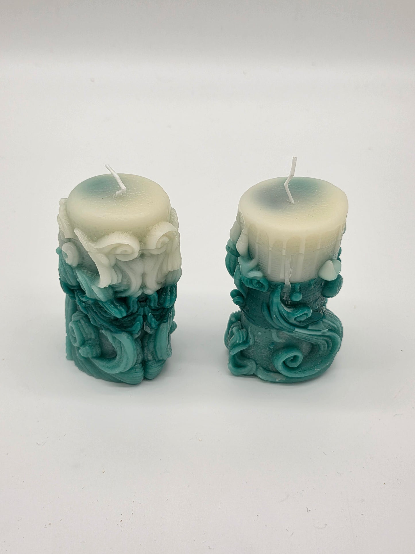 Ocean Wave Scented Pillar Candles