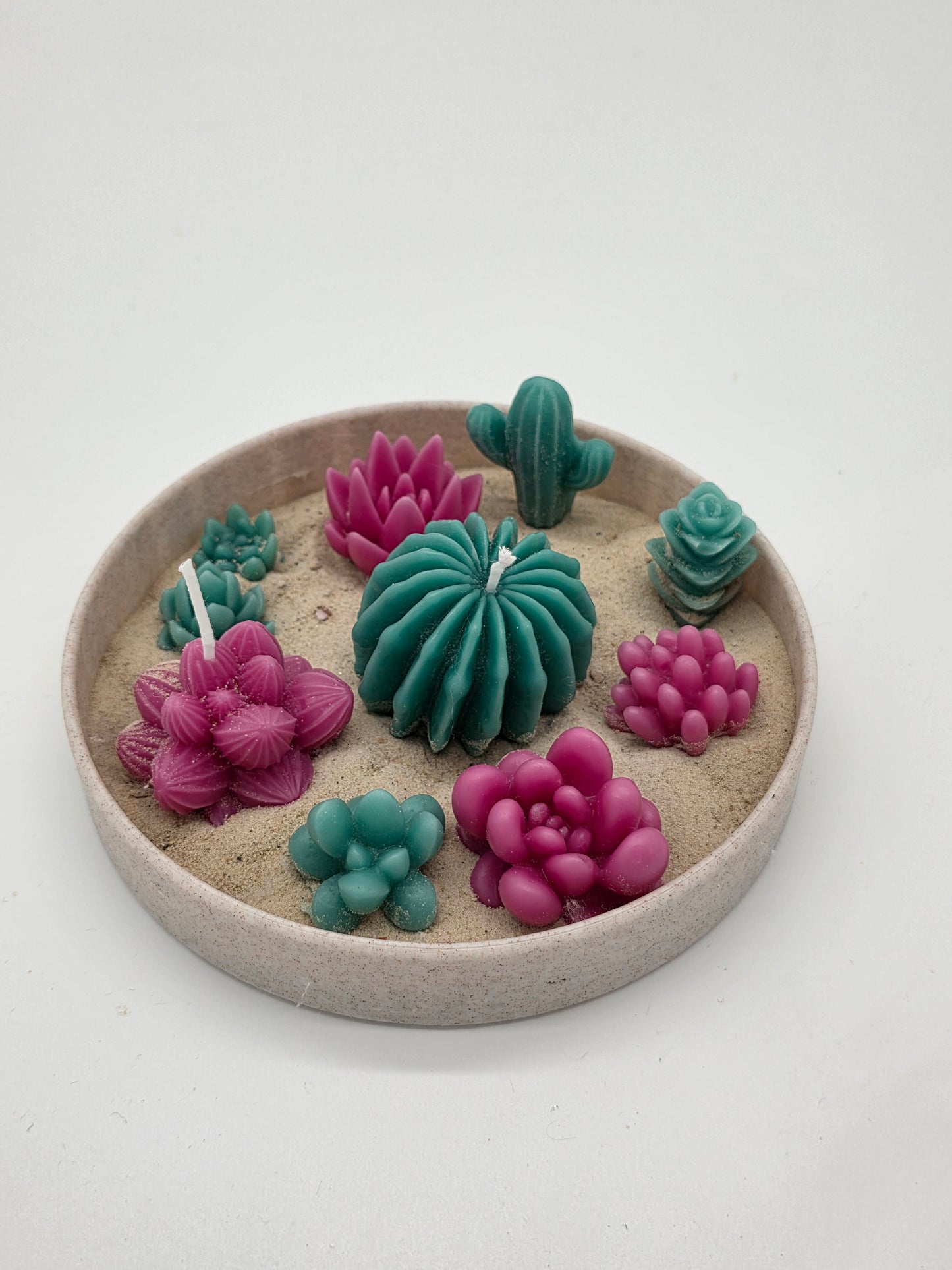 Enchanted Succulent Scented Candle Garden