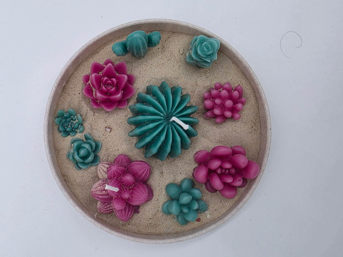 Enchanted Succulent Scented Candle Garden