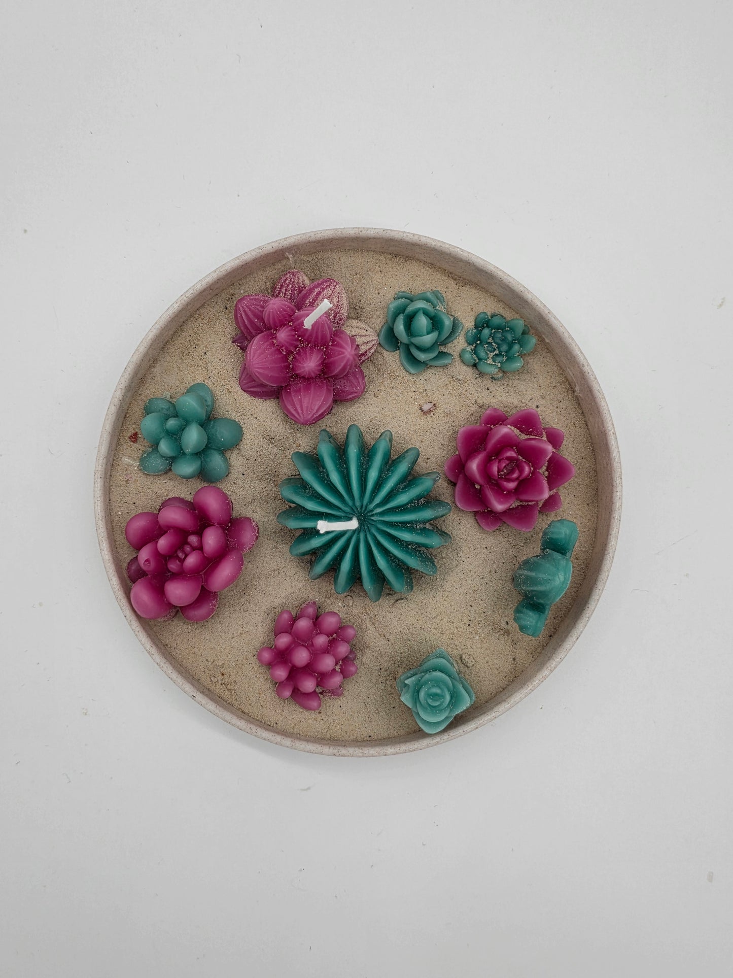 Enchanted Succulent Scented Candle Garden