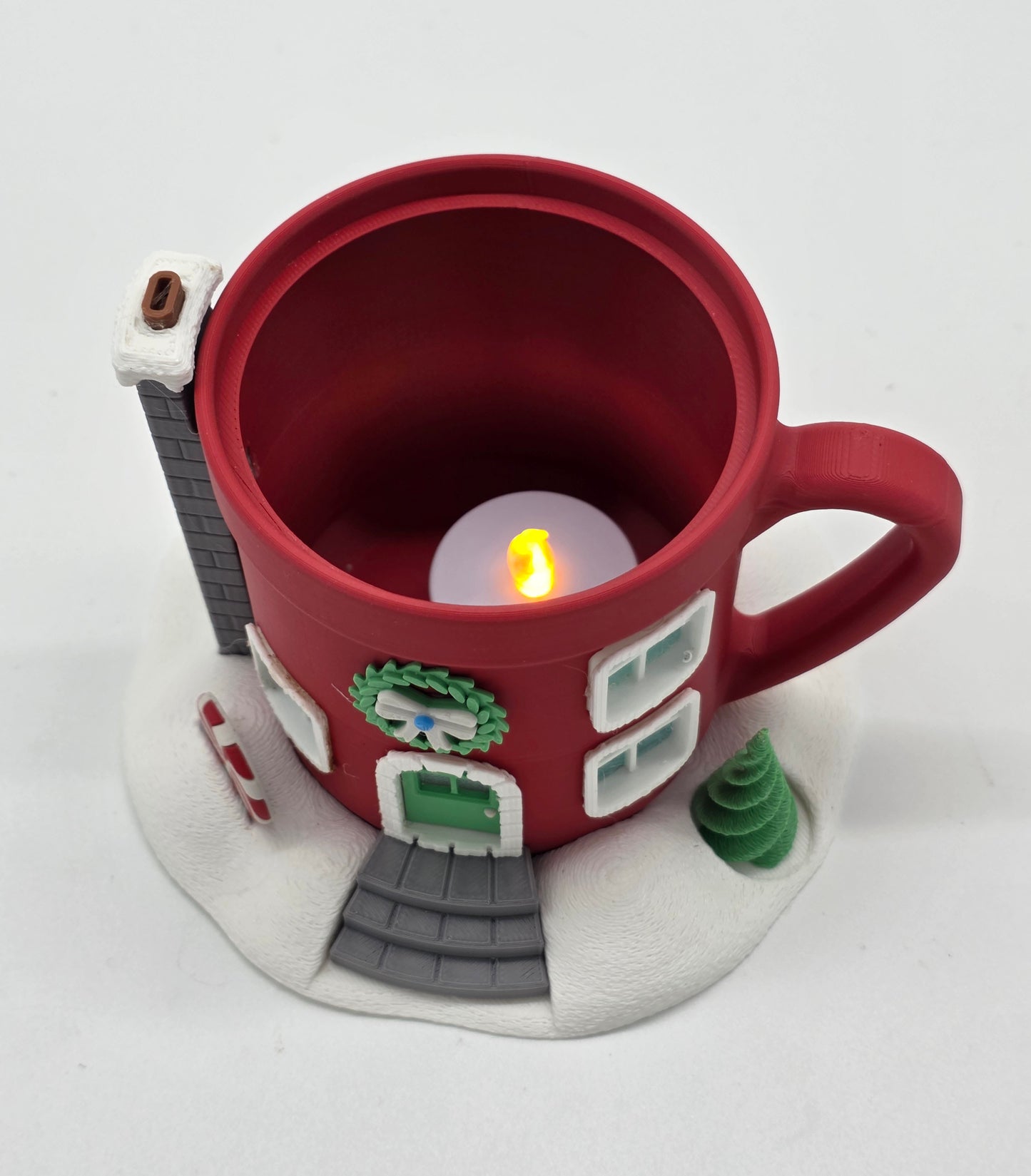 Hot Chocolate Mug Fairy House