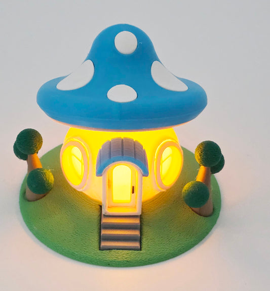 Enchanted Mushroom Fairy House