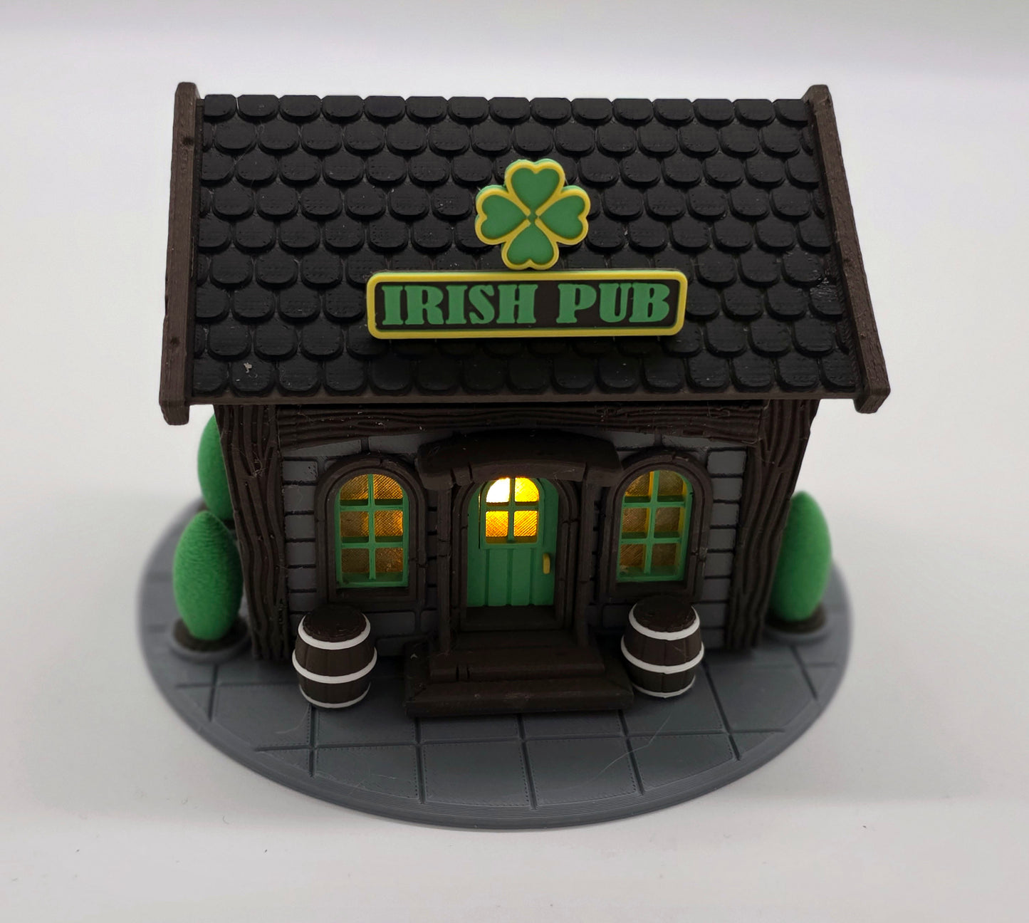 St Patrick's Day Fairy House - The Little Irish Pub