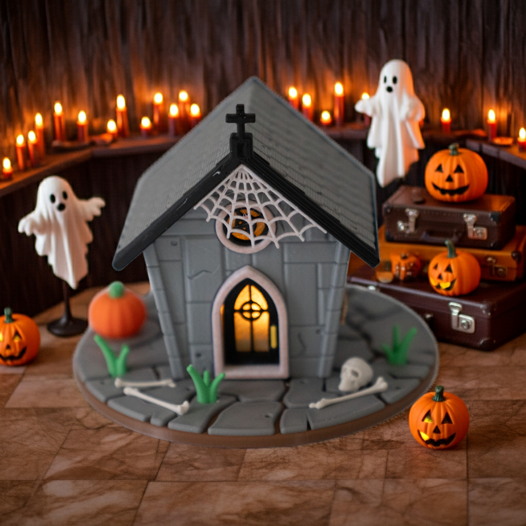 SPOOKY HALLOWEEN CHAPEL - Limited Edition!