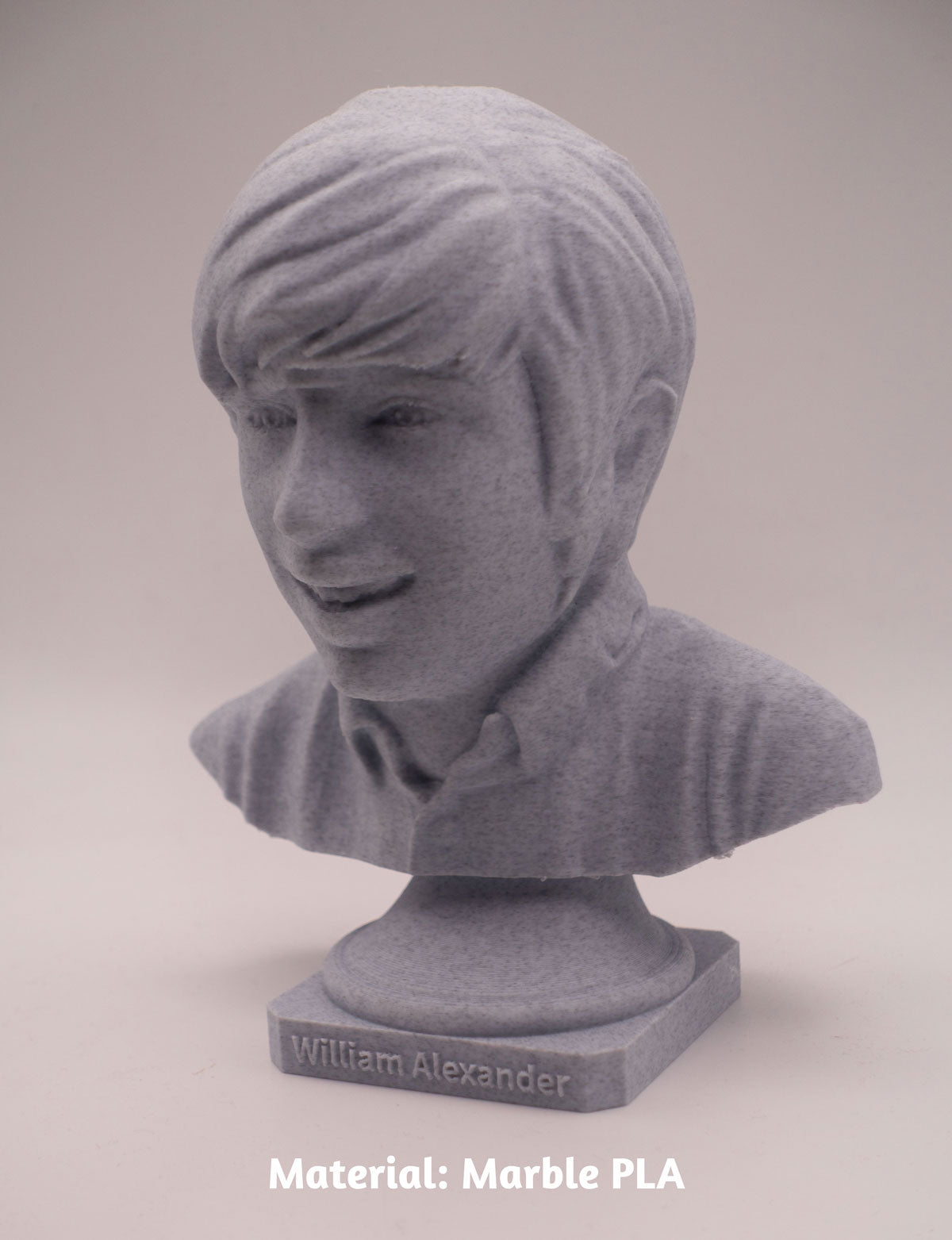 Personalized 3D Face Sculpture – with Built-In Light!