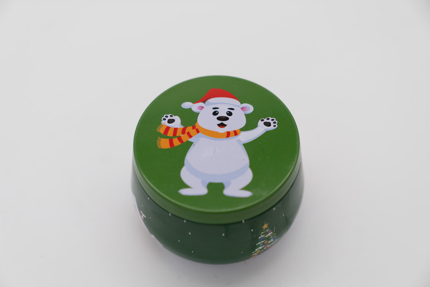 Festive Holiday Scented Beeswax Tin Candles (6 or 12)