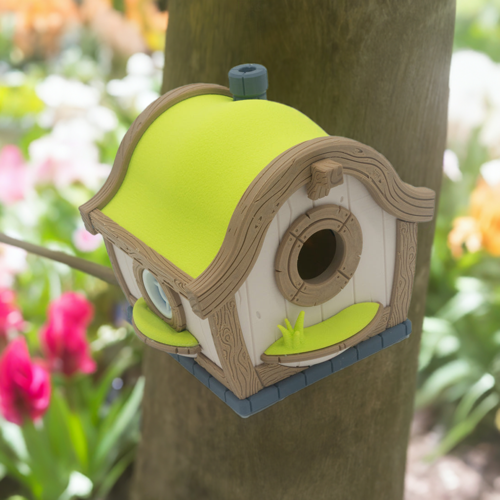 Hobbit Birdhouse (Blink Camera compatible)