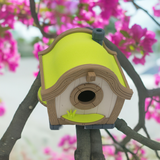 Hobbit Birdhouse (Blink Camera compatible)