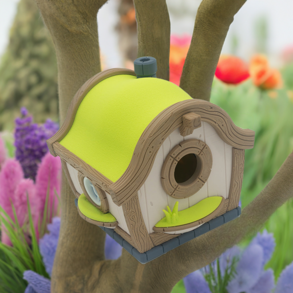 Hobbit Birdhouse (Blink Camera compatible)