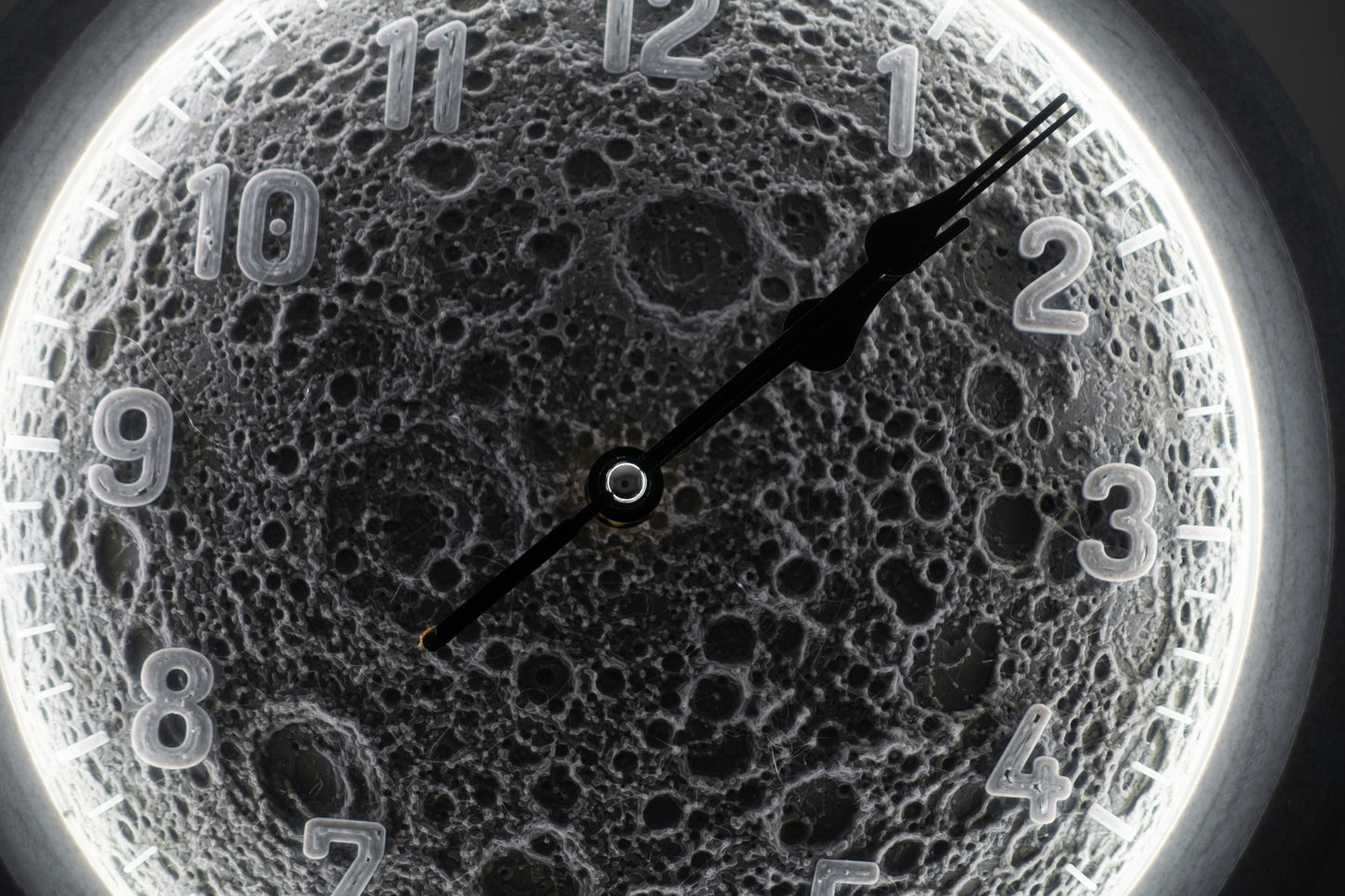 Moon Clock with Lights