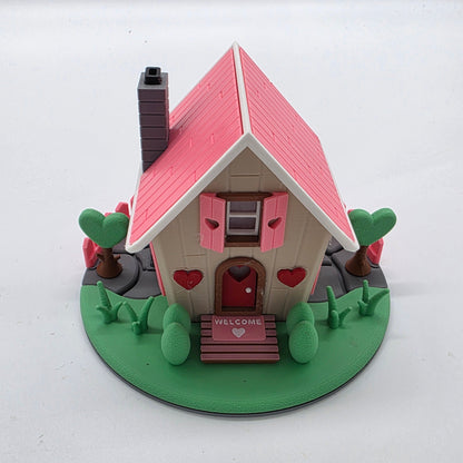 Valentine's Cottage Fairy House Night Light