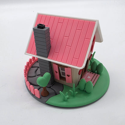 Valentine's Cottage Fairy House Night Light