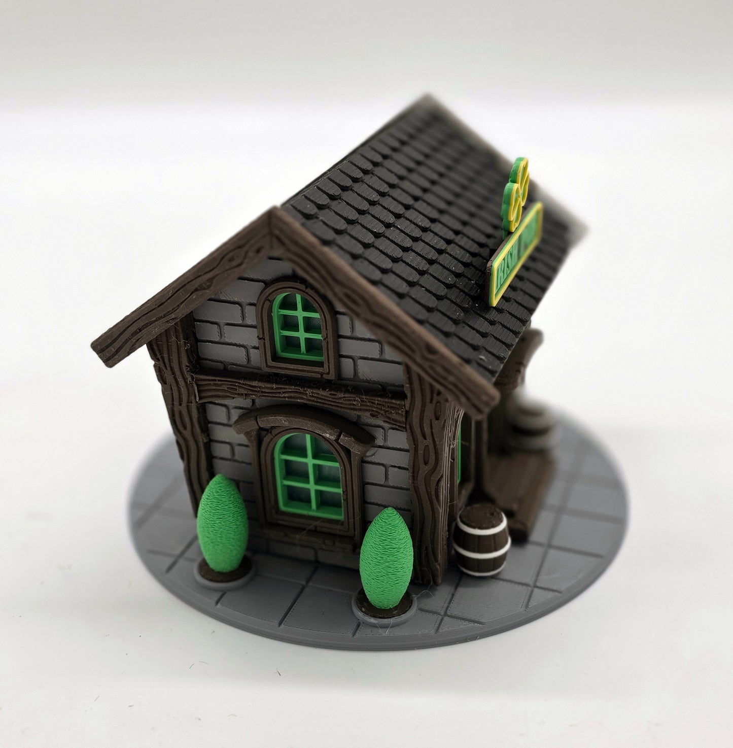 St Patrick's Day Fairy House - The Little Irish Pub