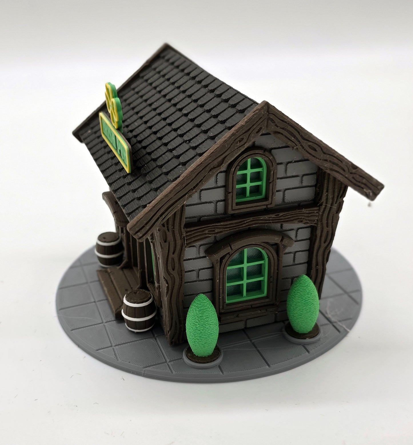 St Patrick's Day Fairy House - The Little Irish Pub