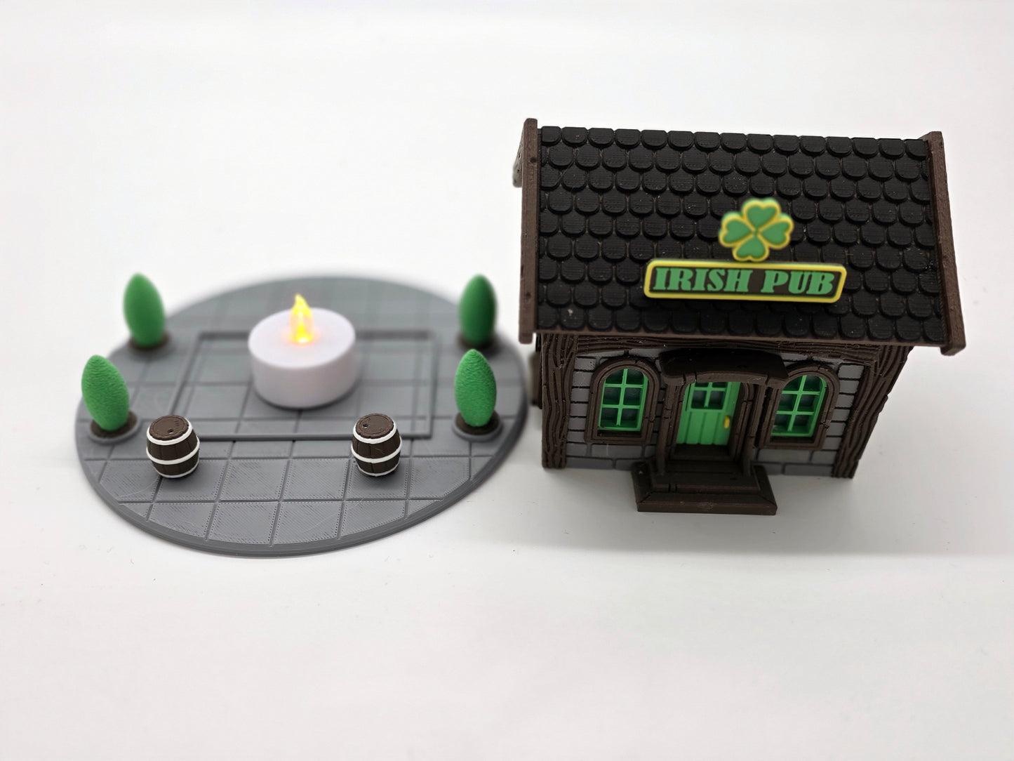 St Patrick's Day Fairy House - The Little Irish Pub