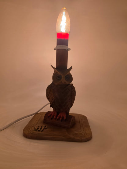 The Wizarding Owl Lamp