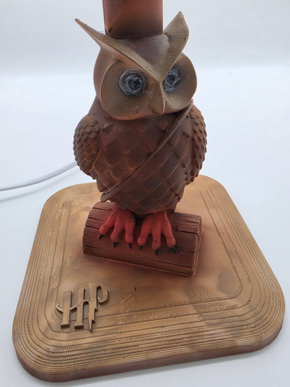 The Wizarding Owl Lamp