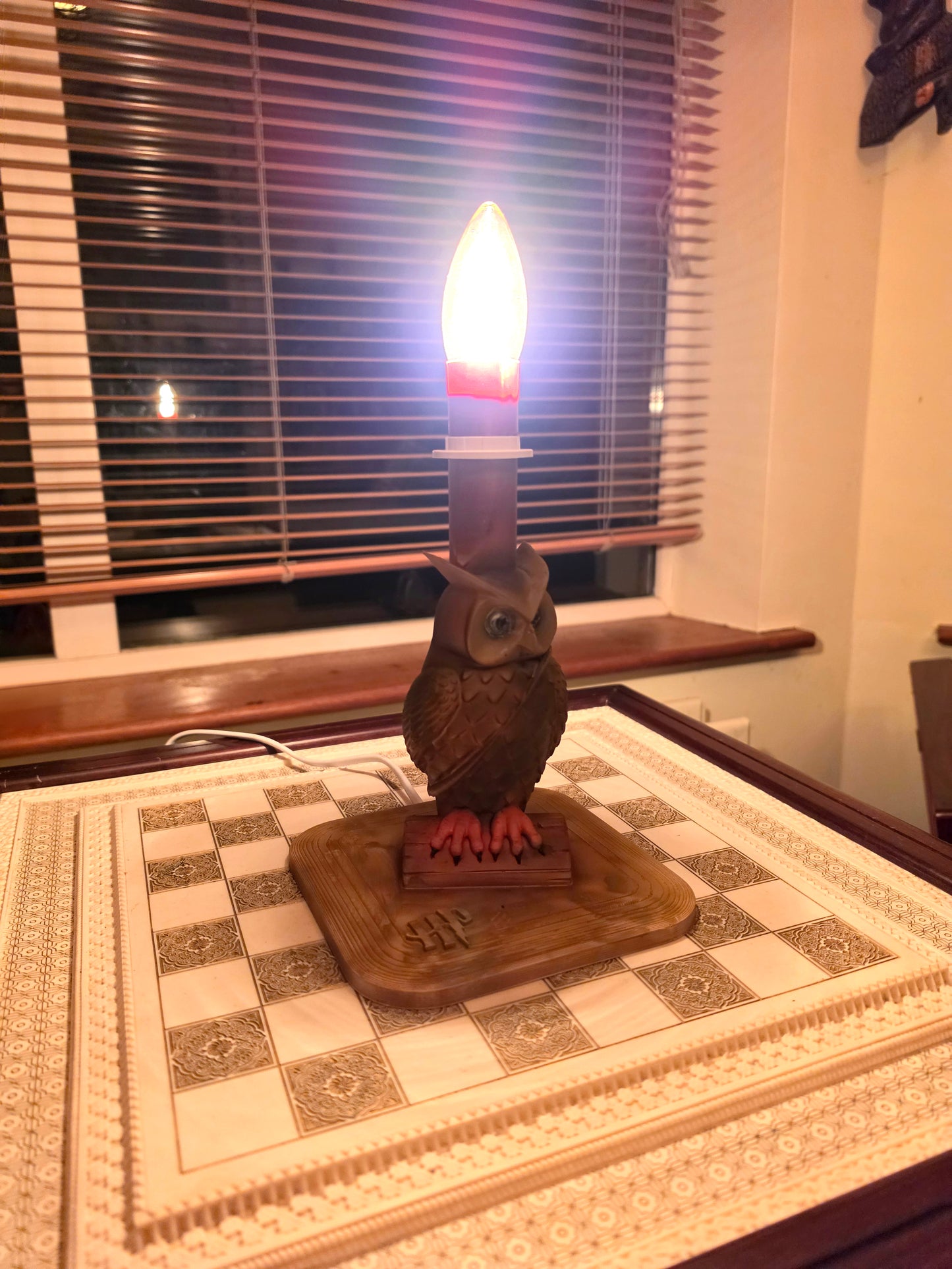 The Wizarding Owl Lamp