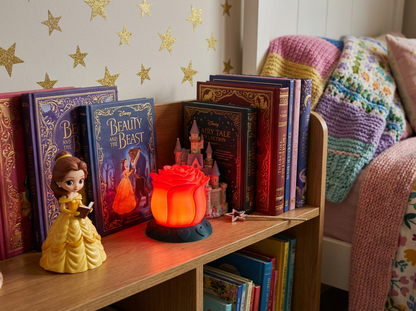 Valentines Enchanted Rose Glow Light