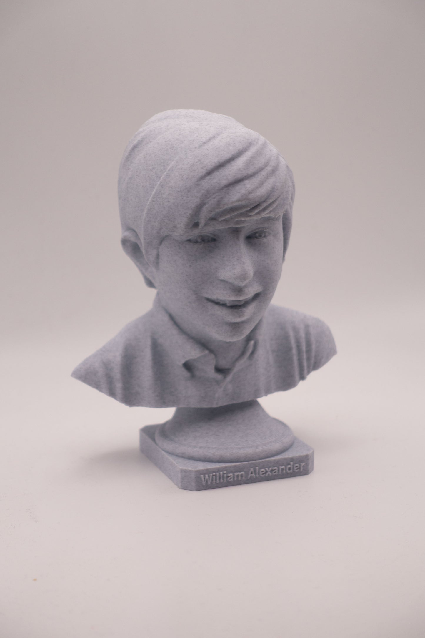 Personalized 3D Face Sculpture – with Built-In Light!