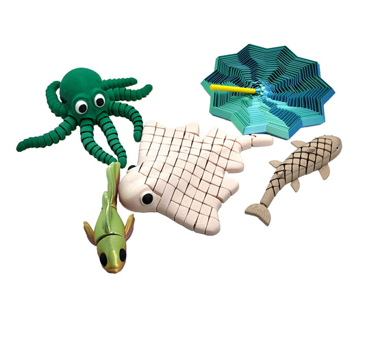 The Explorer's Keep Fidget Box - Deep Sea Edition