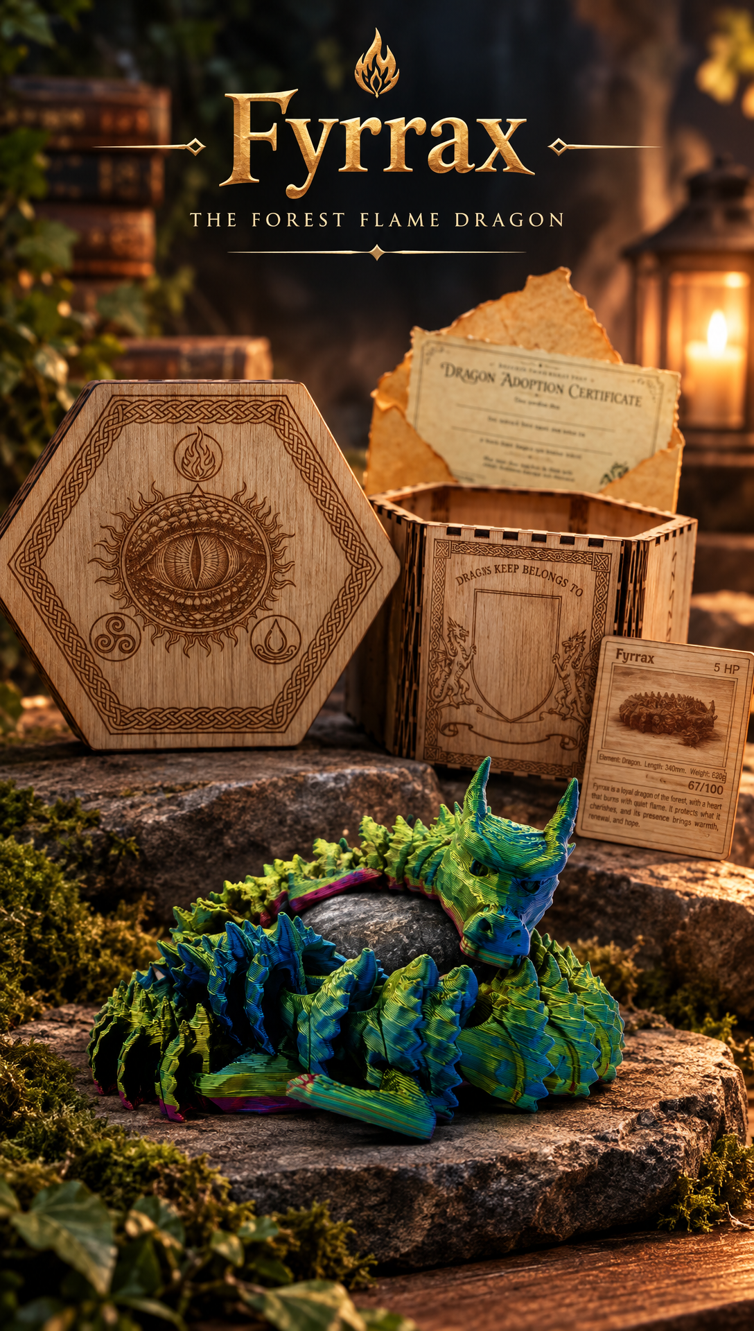 Fyrrax - Articulated 3D Dragon