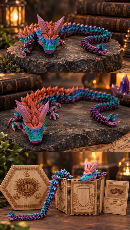 Glint - Articulated 3D Dragon