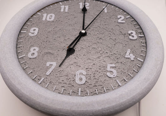 Moon Clock with Lights