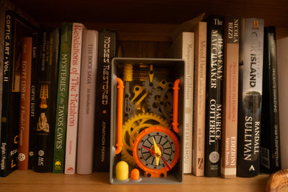 Steampunk Clock Booknook