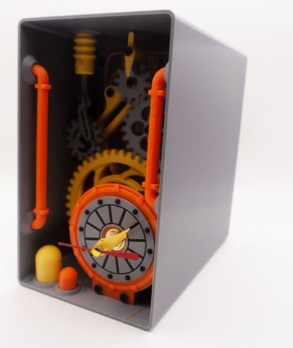 Steampunk Clock Booknook