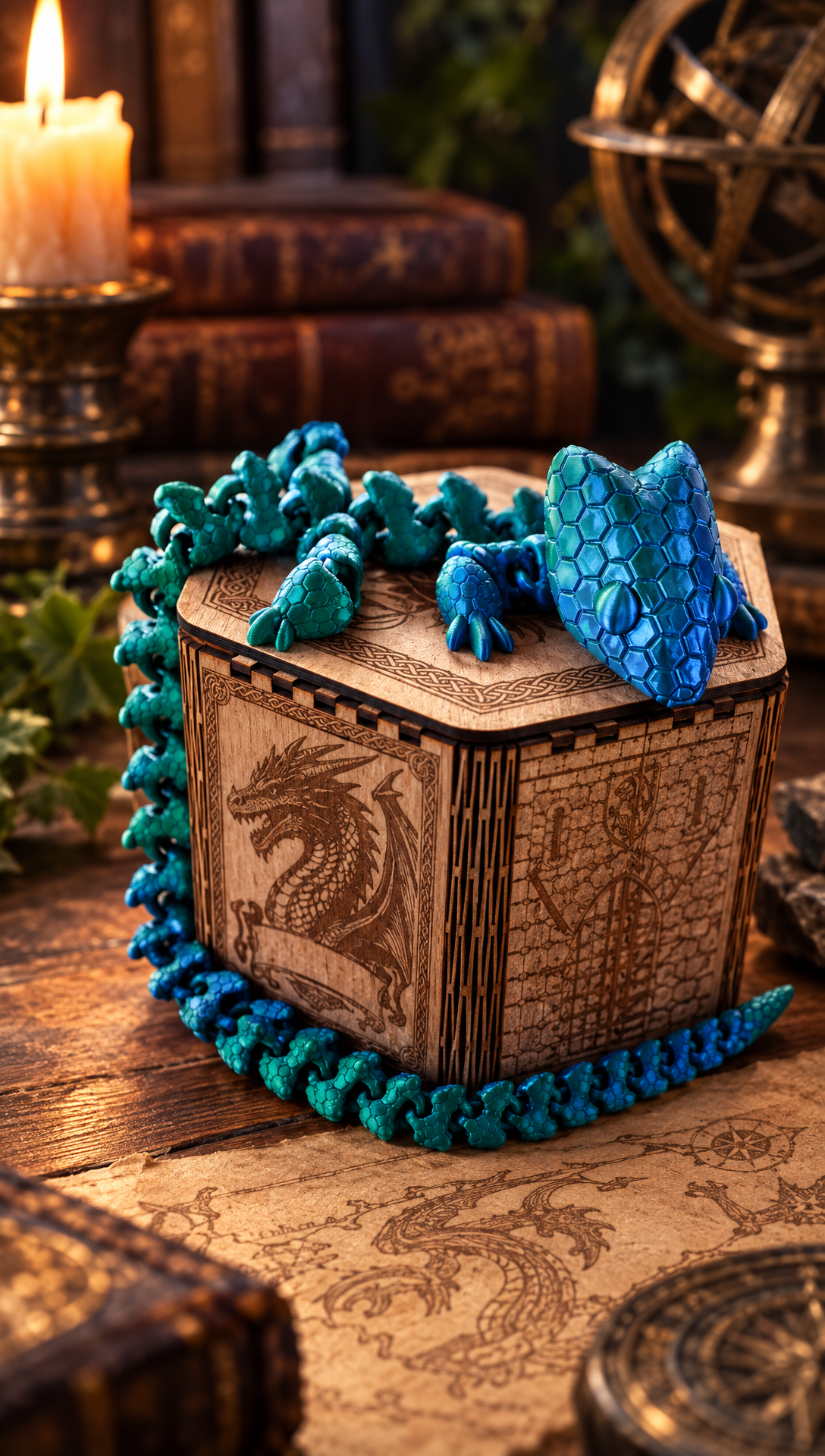 Thyrax - Articulated 3D Dragon