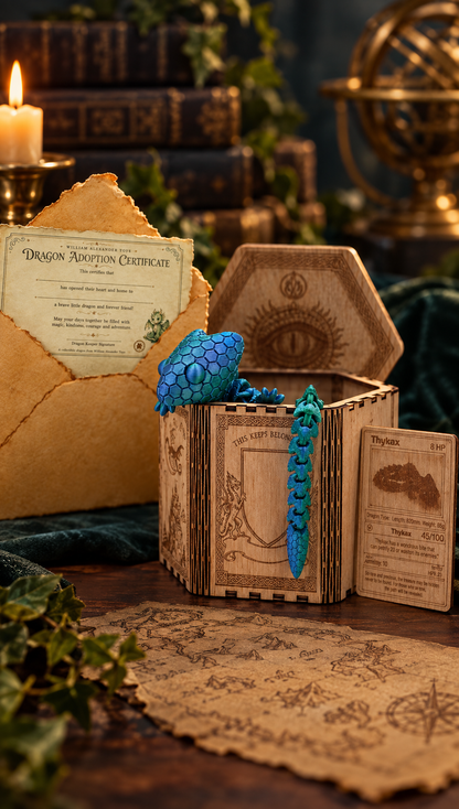 Thyrax - Articulated 3D Dragon