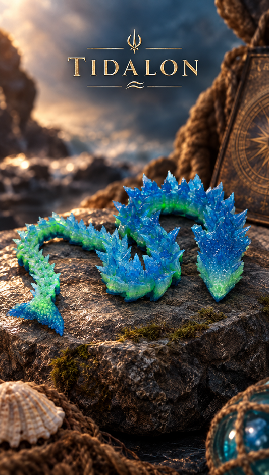 Tidalon - Articulated 3D Dragon