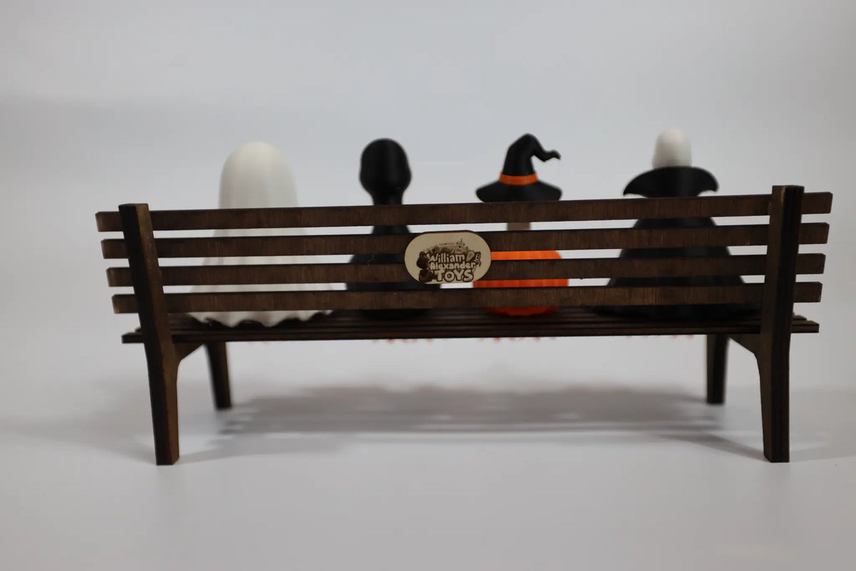 Halloween Fidget Duck Bench Decoration – Set of 4