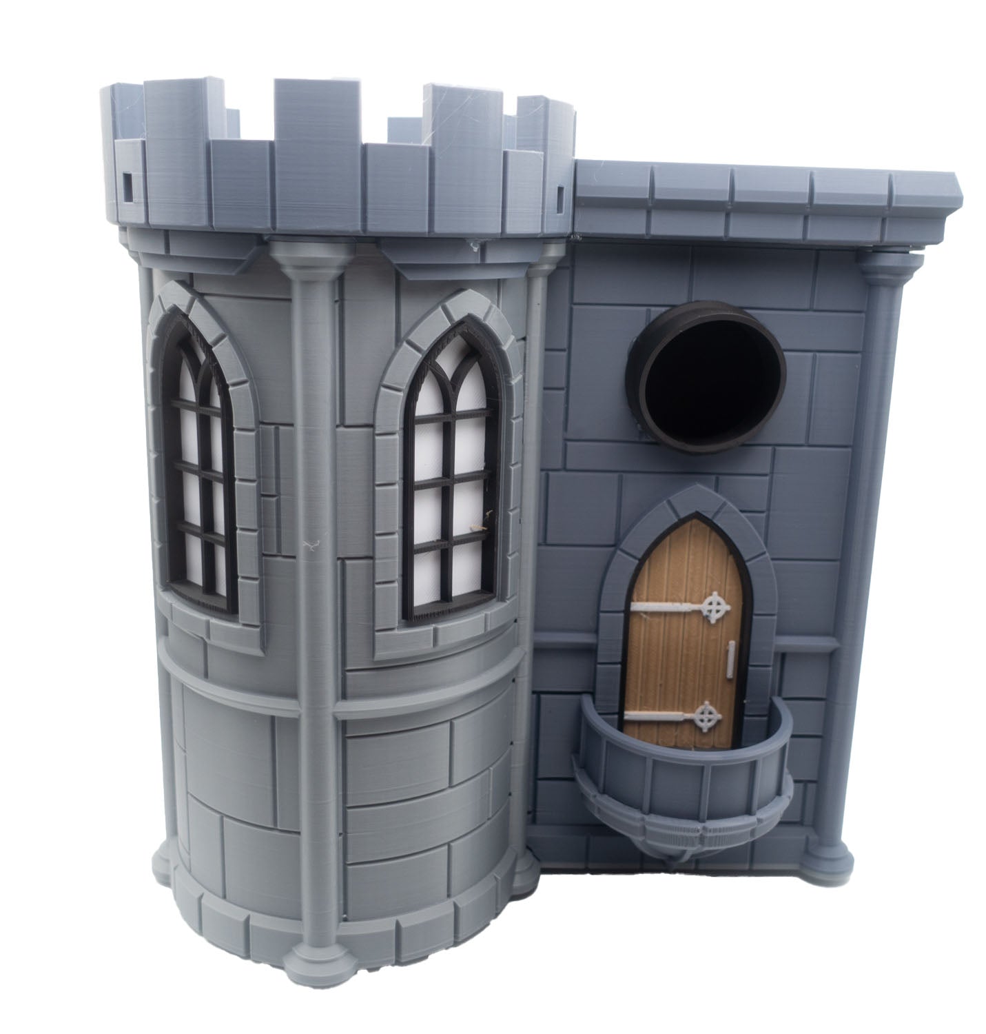 The Castle Barrell Bird House