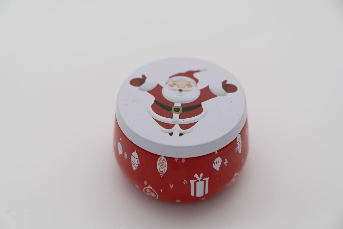 Festive Holiday Scented Beeswax Tin Candles (6 or 12)