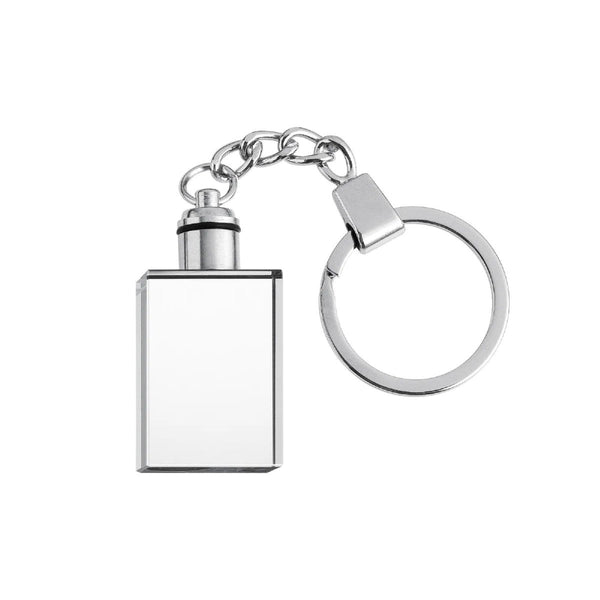 Personalised Light-Up Crystal Photo Keyring