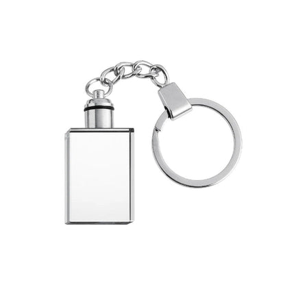 Personalised Light-Up Crystal Photo Keyring
