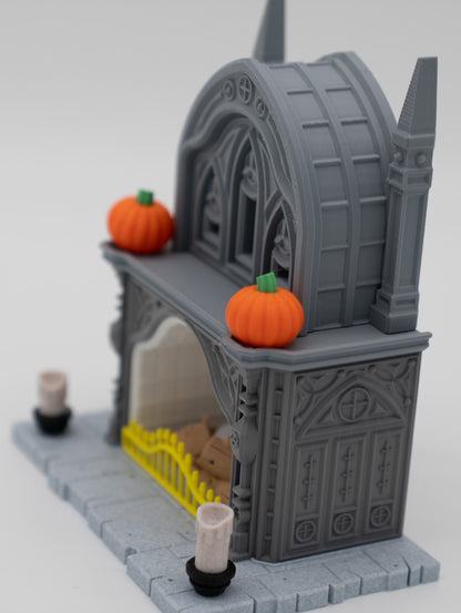 SPOOKY GOTHIC FIREPLACE - Limited Edition!
