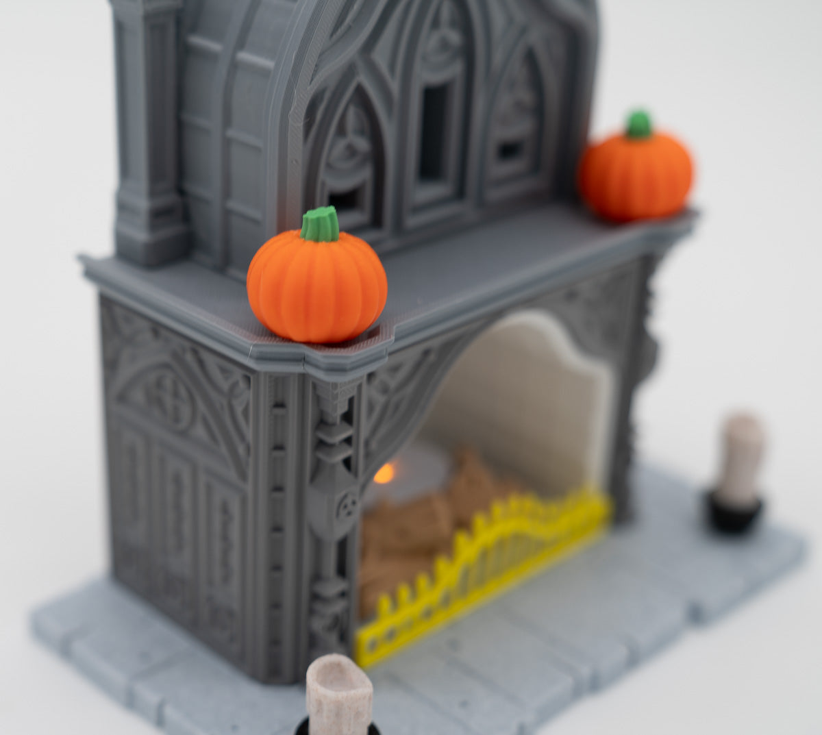 SPOOKY GOTHIC FIREPLACE - Limited Edition!