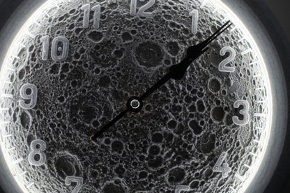 Moon Clock with Lights