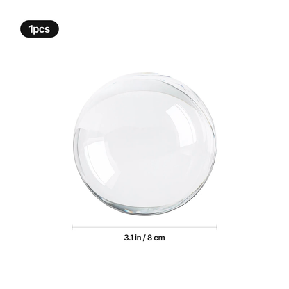 Personalised 3D Crystal Photo Ball — 8 cm