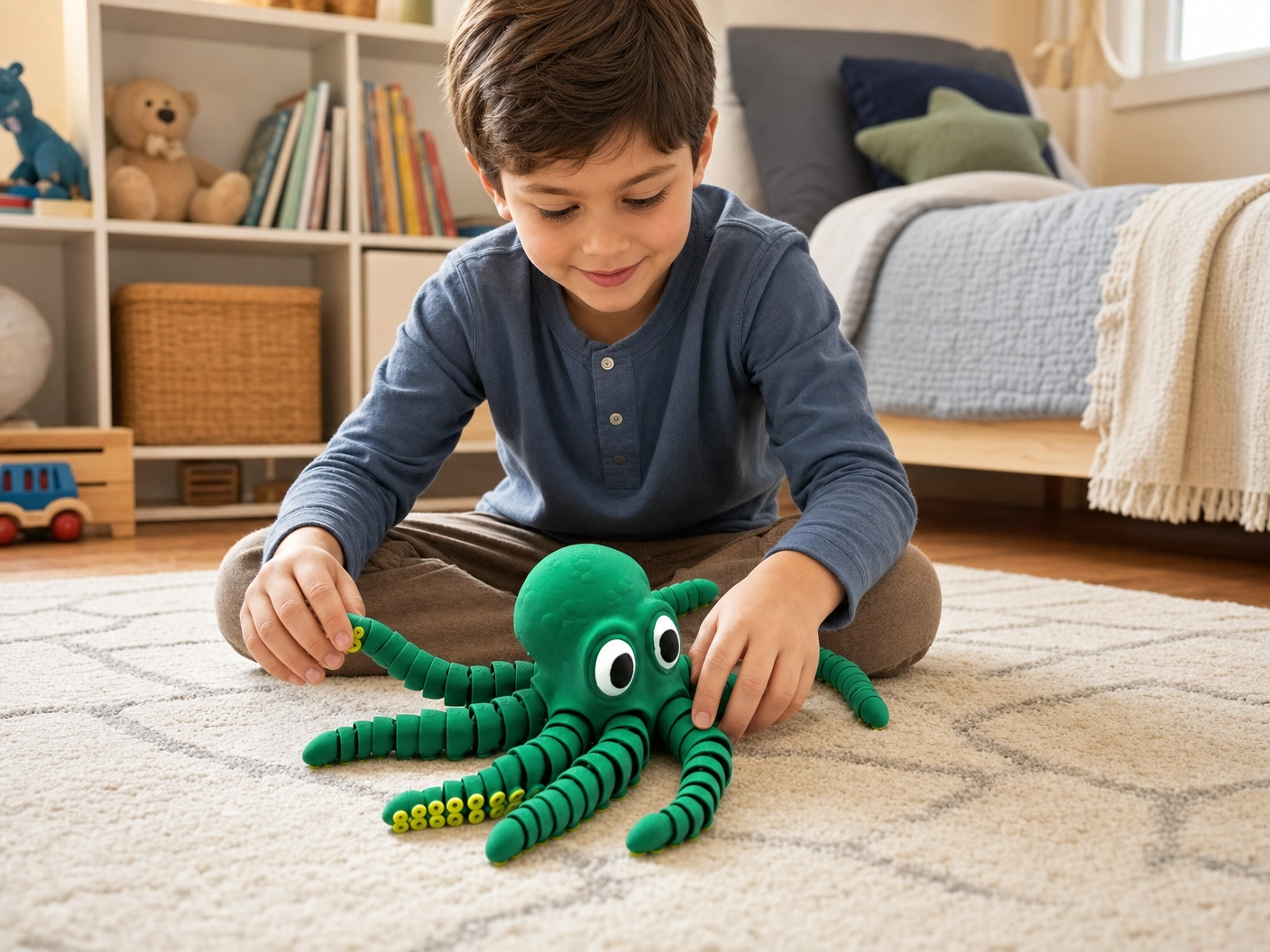Finn the Octopus Sensory Toy
