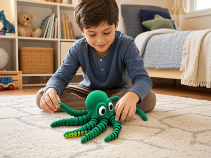 Finn the Octopus Sensory Toy