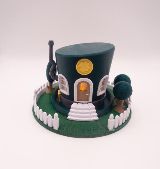 St. Patrick’s Hat Fairy House Night Light