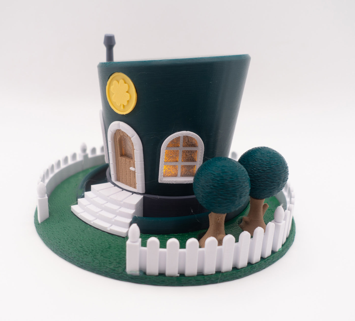 St. Patrick’s Hat Fairy House Night Light