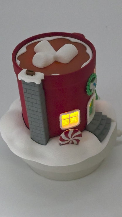Hot Chocolate Mug Fairy House
