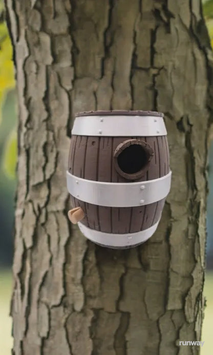 Old Barrell Bird House